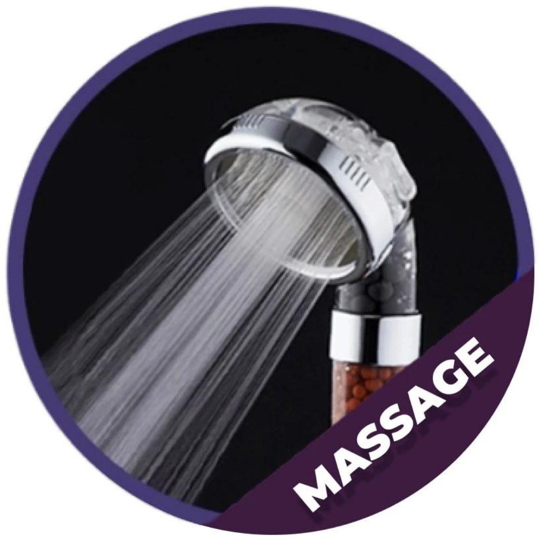 High Pressure Shower Head | Multi-Layer Mineral Filtration System